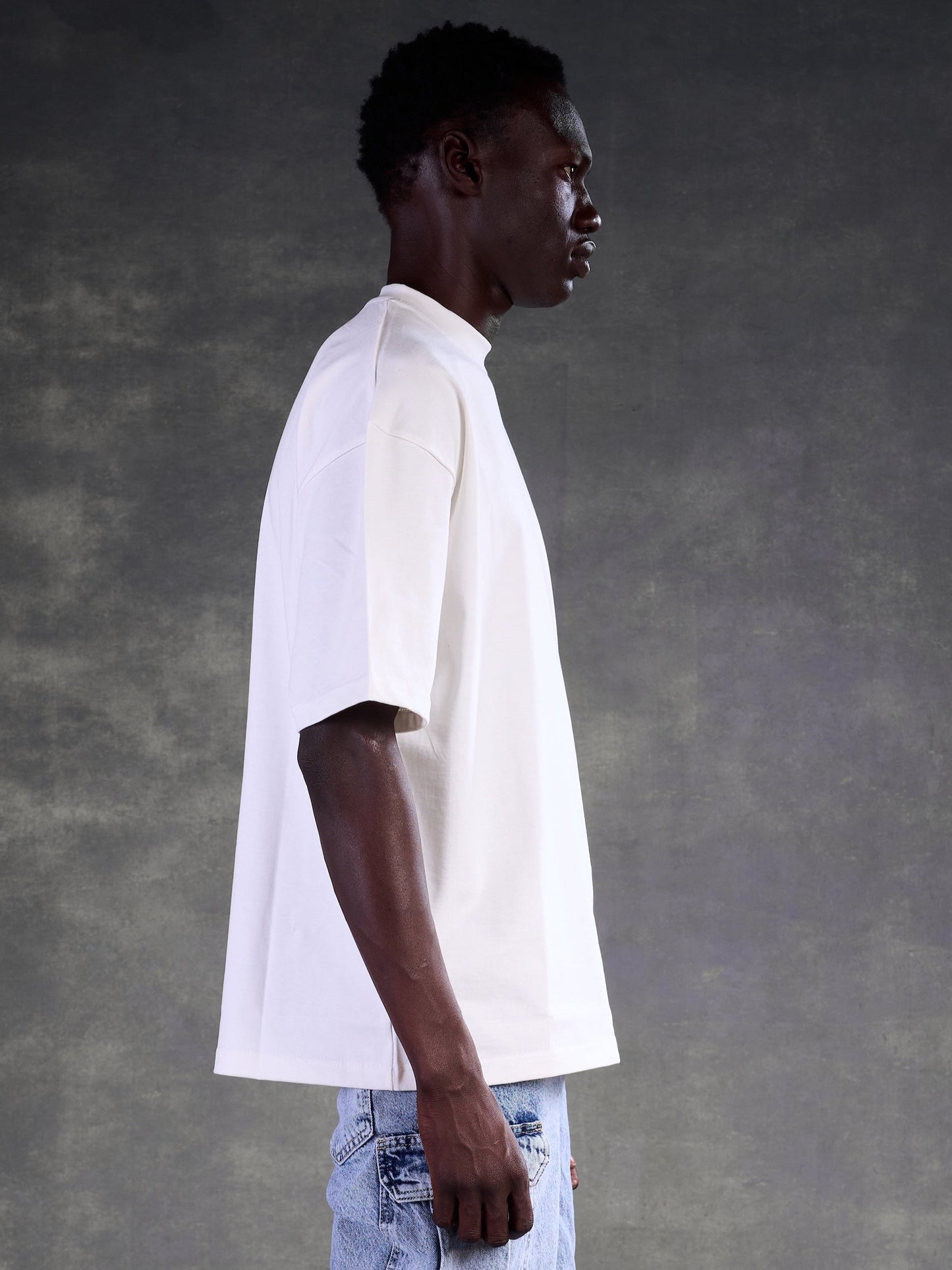 3D ONE OF ONE TEE – Lunar White