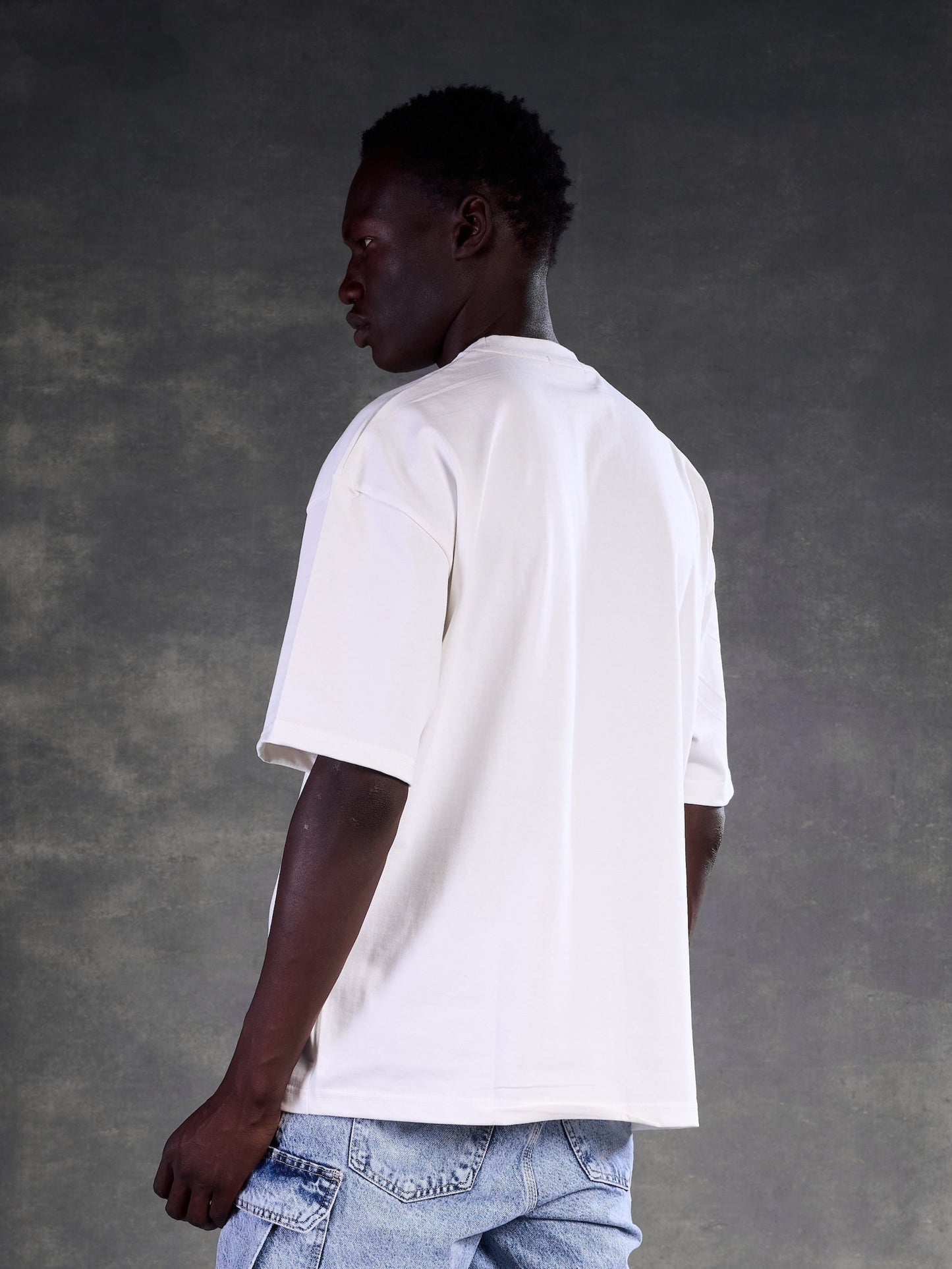 3D ONE OF ONE TEE – Lunar White