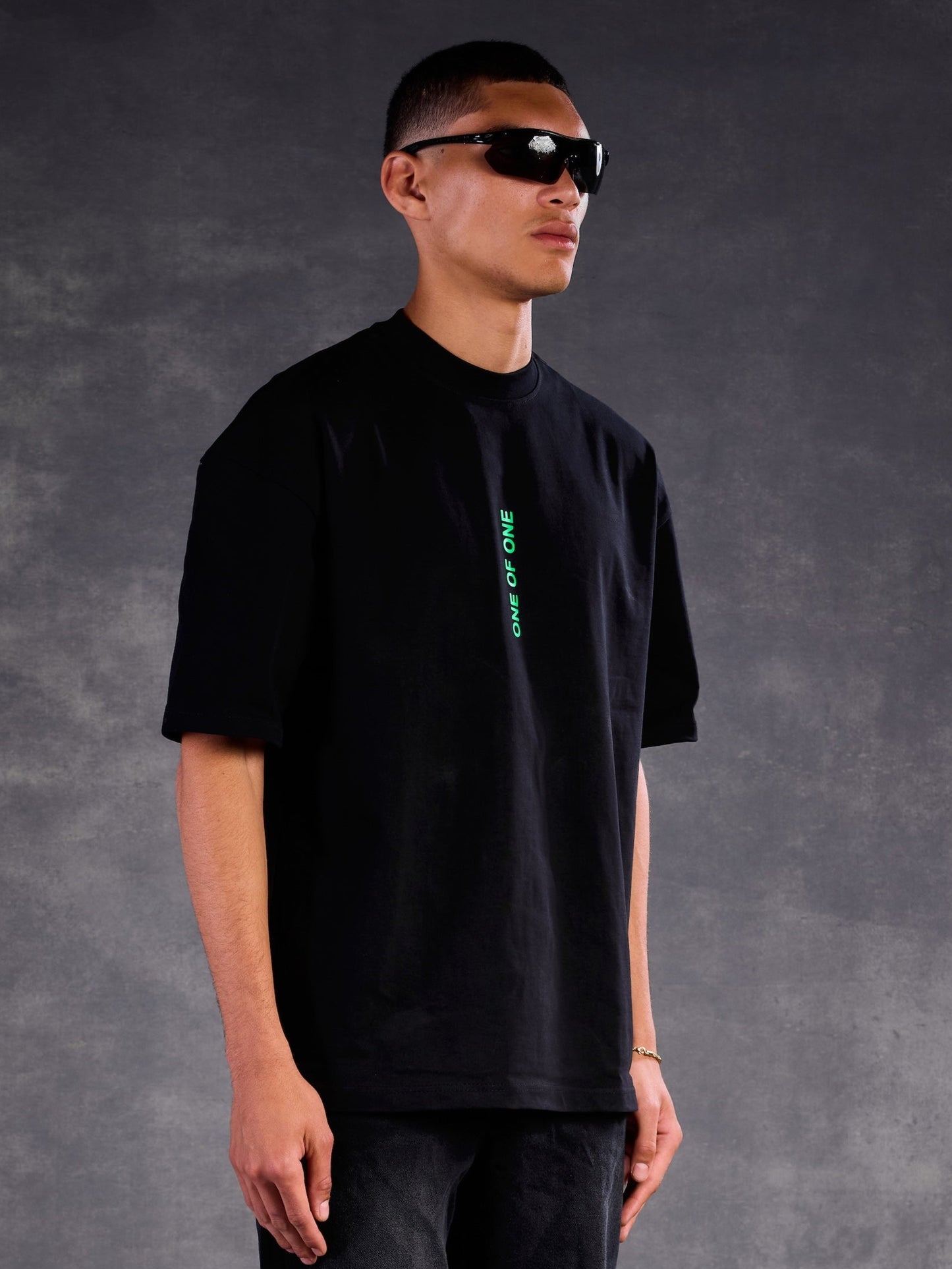 3D ONE OF ONE TEE – Obsidian Black