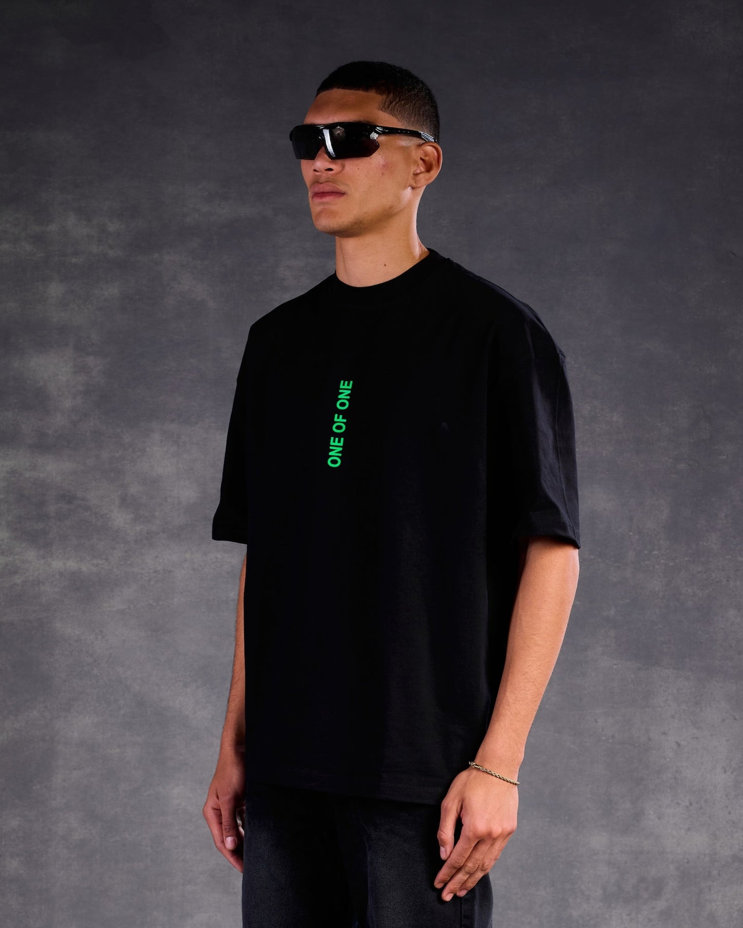3D ONE OF ONE TEE – Obsidian Black