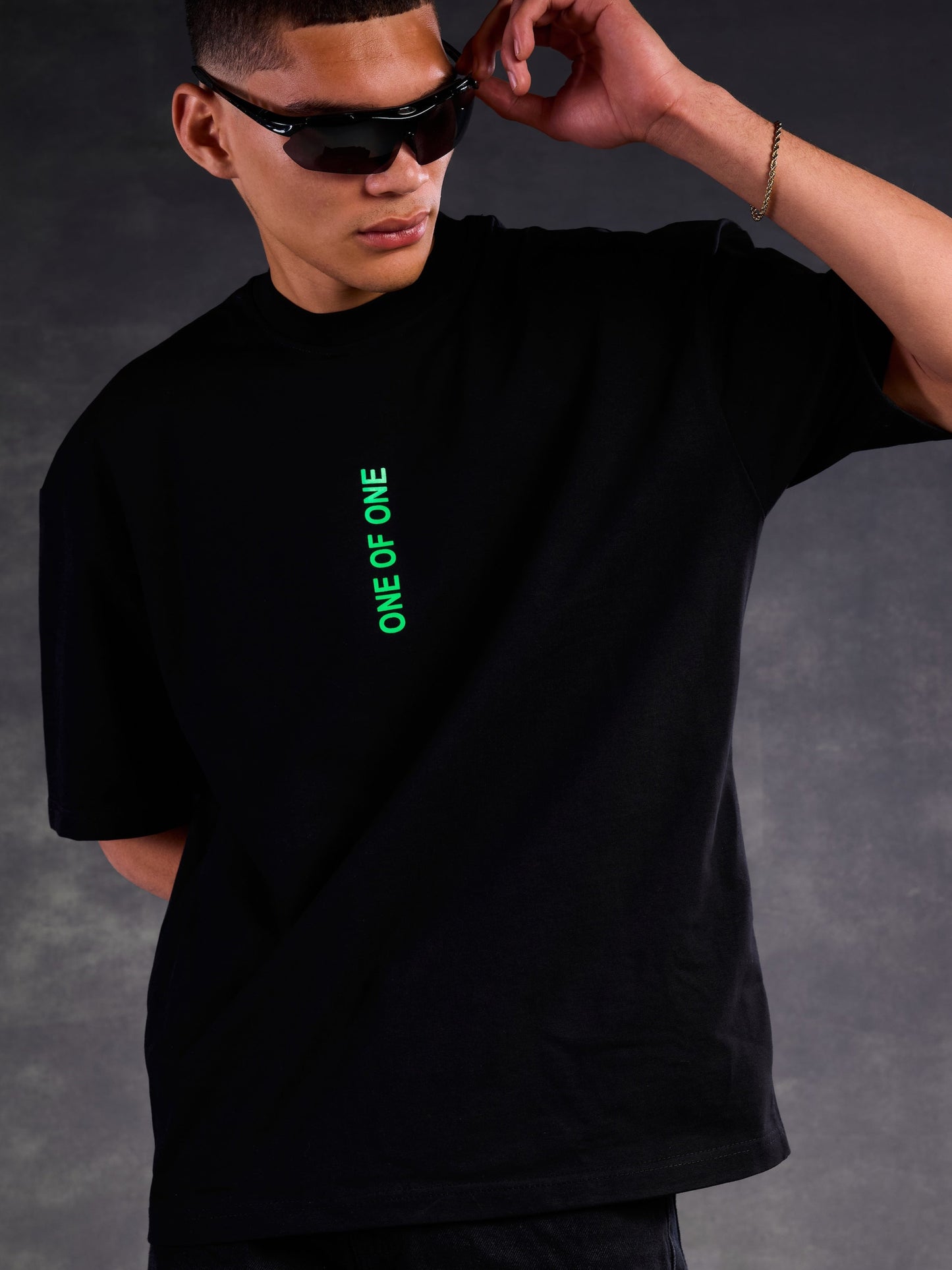 3D ONE OF ONE TEE – Obsidian Black