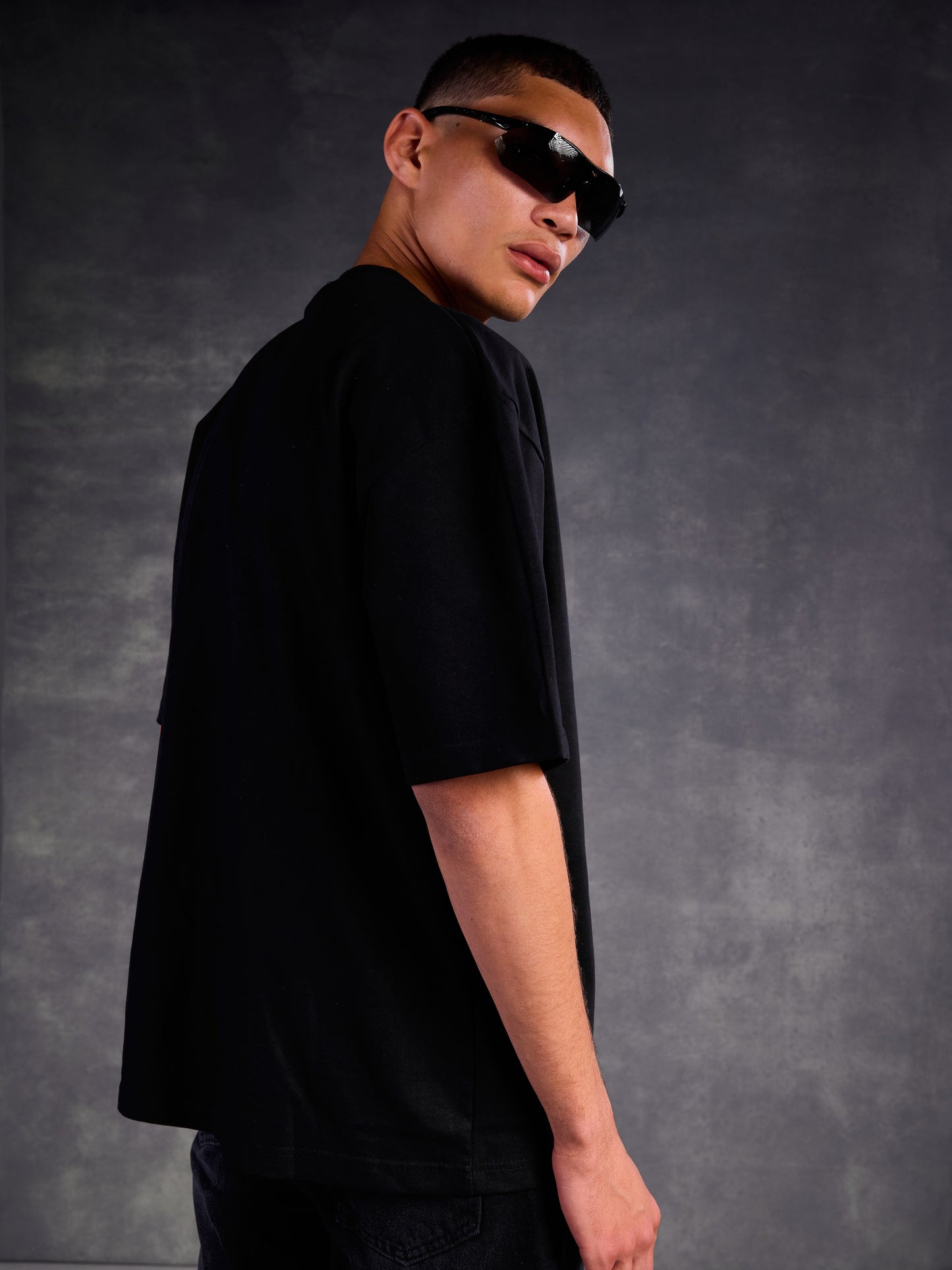 3D ONE OF ONE TEE – Obsidian Black