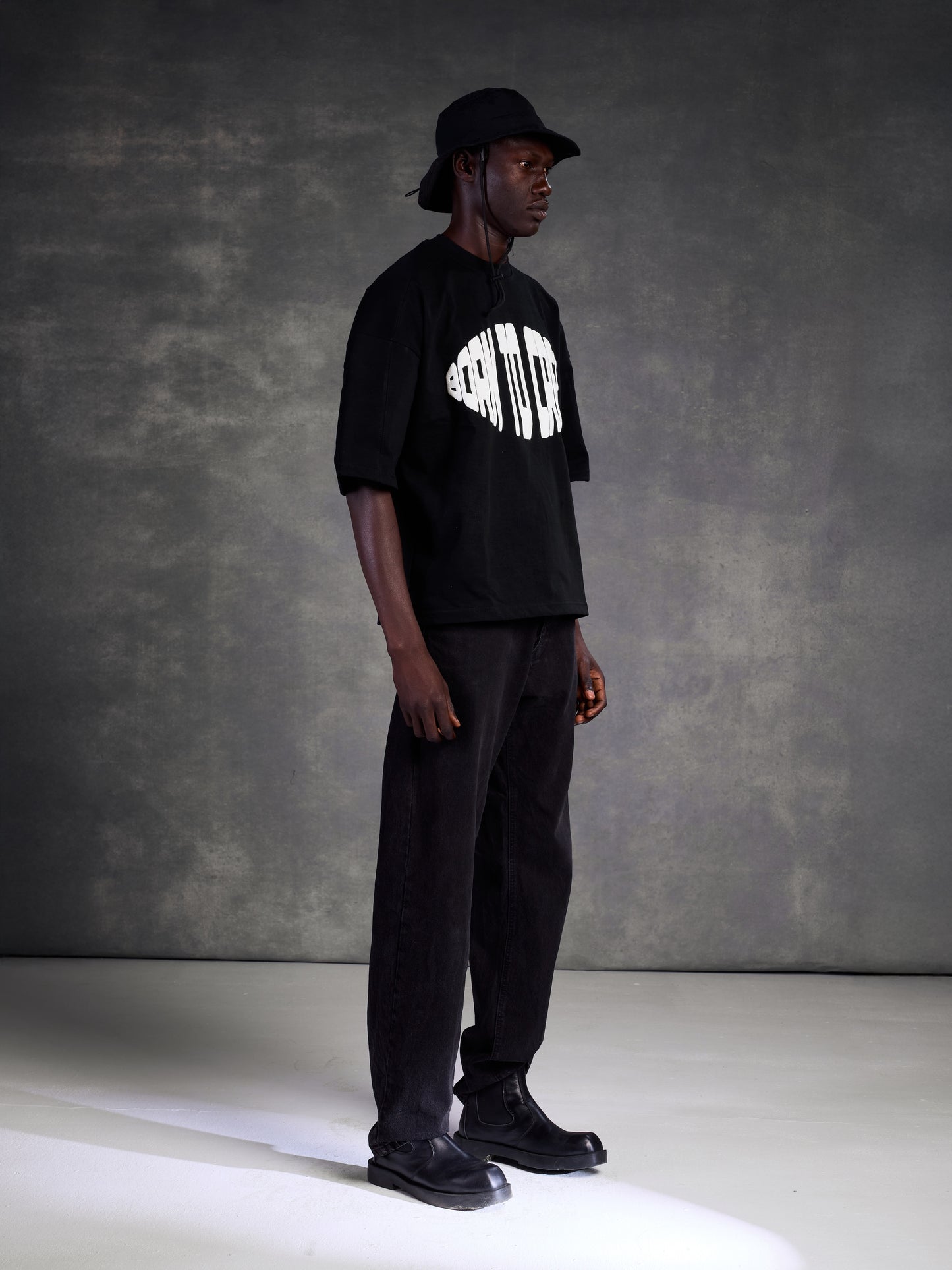 3D BORN TO CREATE BOXY TEE