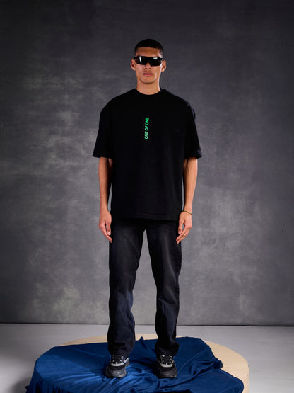 3D ONE OF ONE TEE – Obsidian Black
